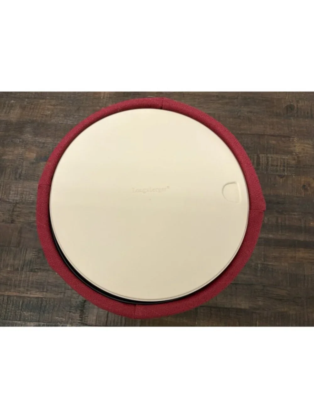Longaberger 11” Basket Proudly American Spring Basket 10057 Red Liner